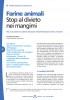 Farine animali - Stop al divieto nei mangimi