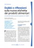 Dubbi e riflessioni sulla nuova etichetta dei prodotti alimentari