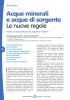 Acque minerali e acque di sorgente. Le nuove regole