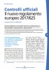 Controlli ufficiali. Il nuovo regolamento europeo 2017/625