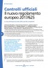 Controlli ufficiali. Il nuovo regolamento europeo 2017/625