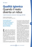 Qualit� igienica - Quando il reato diventa un rebus