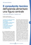 Il consulente tecnico dell'azienda alimentare: una figura centrale