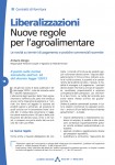 Liberalizzazioni - Nuove regole per l'agroalimentare