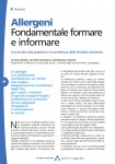 Allergeni - Fondamentale formare e informare
