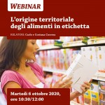 L’origine territoriale degli alimenti in etichetta