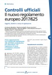 Controlli ufficiali. Il nuovo regolamento europeo 2017/625