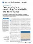Farmacologia e tossicologia del vitello pre-ruminante