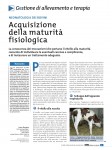 Acquisizione della maturit� fisiologica